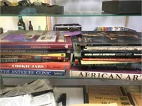 20 PC REFERENCE BOOK LOT - AFRICAN ART, COOKIE JAR