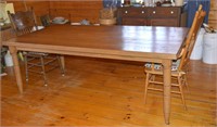 Handmade Sassafras Farmhouse Style Table - Made