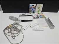 Wii Game System Untested f & Games needs Cleaned
