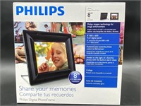 Phillips 8in Digital Photo Frame in Original Box