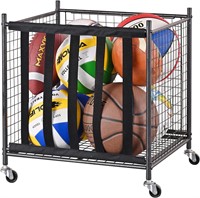 Mythinglogic Sports Ball Storage Cart  1 set