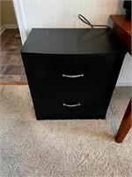 Poor condition 2 drawer filing cabinet