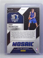 Dirk Nowitzki 2016 Prizm Red Mojo