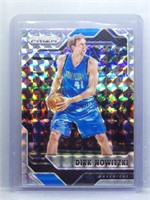 Dirk Nowitzki 2016 Prizm Silver Mojo