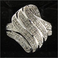 Elegant 1/2 ct Diamond Dinner Ring