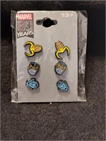 Marve80 Years Anniversary Avengers Stud Earrings