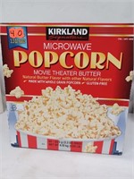 **BB: 7/22** Kirkland microwave popcorn 40-