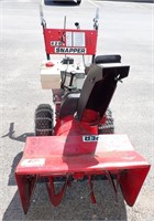 SNAPPER 826 GAS POWERED SNOW BLOWER