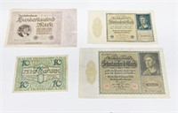 GERMANY - FOUR (4) NOTES