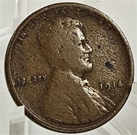 Key 1914-D U.S. Lincoln Wheat Cent G