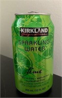 6pk KIRKLAND Signature Lime Sparkling Water