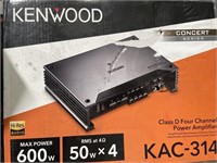 KENWOOD POWER AMPLIFIER RETAIL $580