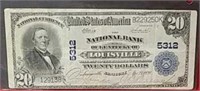 Series 1902 Twenty Dollar Blue Seal Note