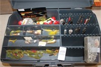 TACKLE BOX AND CONTENTS