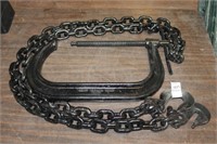 LARGE C CLAMP AND  CHAIN