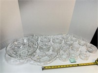 Lot of Vtg Anchor Hocking Serving/Party Dishes