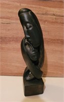 "EnTwined" Statue 14" - ceramic