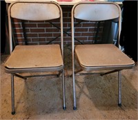 SAMSONITE Folding Chairs x2