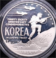PROOF KOREAN WAR SILVER DOLLAR