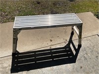 Aluminum Folding Bench/ seat/ stool