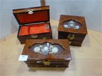 NEW Jewellery Boxes - qty 3
