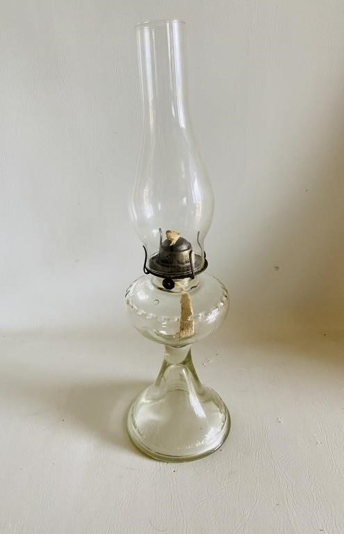 Antique Hurricane Oil Lamp