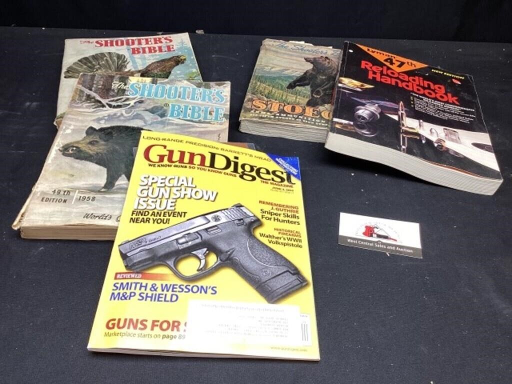 Shooters Bible, miscellaneous gun books