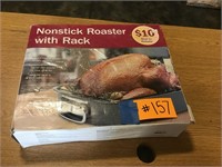NON-STICK ROASTER PAN W/ RACK