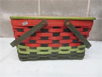 Longaberger Watermelon Picnic Basket