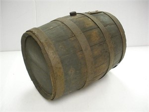 13 inch Vintage Wiskey Barrel