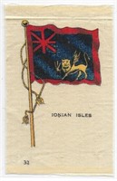 1910s BDV Flags of the World Silks Ionian Isles