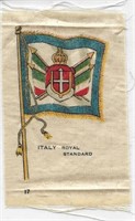 1910s BDV Flags of the World Silks Italy Royal Std
