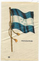 1910s BDV Flags of the World Silks Honduras