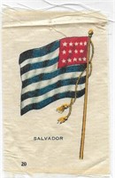 1910s BDV Flags of the World Silks Salvador