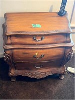 Reproduction Claw Foot Night Stand with Contents