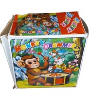 Vintage Monkey the Drummer Toy