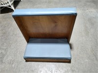 Vintage Padded Prayer Bench