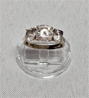 Ring (Marked 14K) Has Fingernail Polish On It