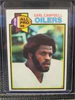 1979 TOPPS #390 EARL CAMPBELL ROOKIE CARD HOF