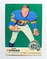 1969 Topps Jack Pardee Card #12