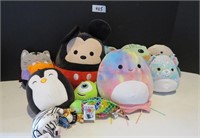 Large Lot Of Squishmallows w/ Tags Disney ,  More
