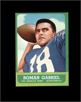 1963 Topps #37 Roman Gabriel EX to EX-MT+