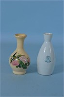 Satsuma Japan Vase and Sawano Tsuru Vase