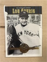 Lou Gehrig 2001 Cooperstown Collection