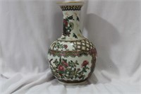 A Chinese Rose Medallion Vase