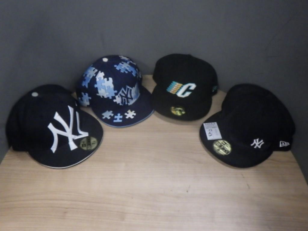 4 FITTED HATS *SEE BELOW*