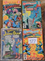 Vintage Comic Books - Superman, 1977; Superman &