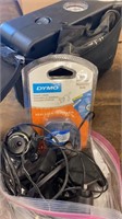 Portable air compressor and dash cam