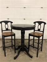 Pub table and chairs - modern    - QR3