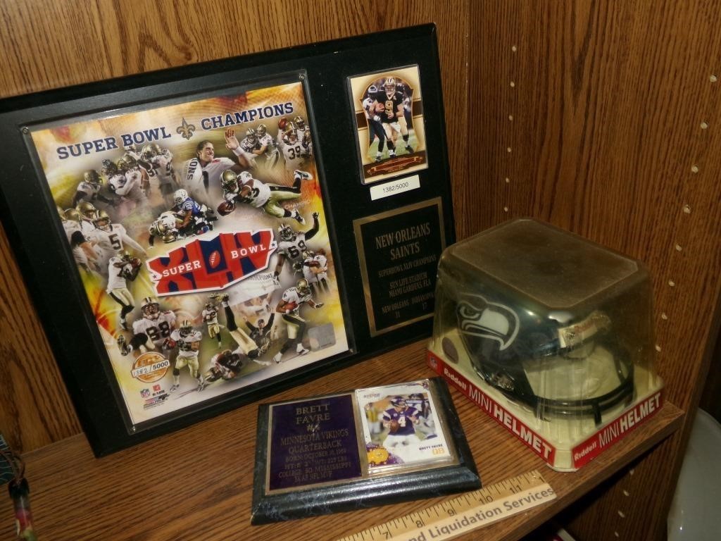 Football Memorabilia Items